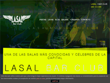 Tablet Screenshot of lasalbarclub.es